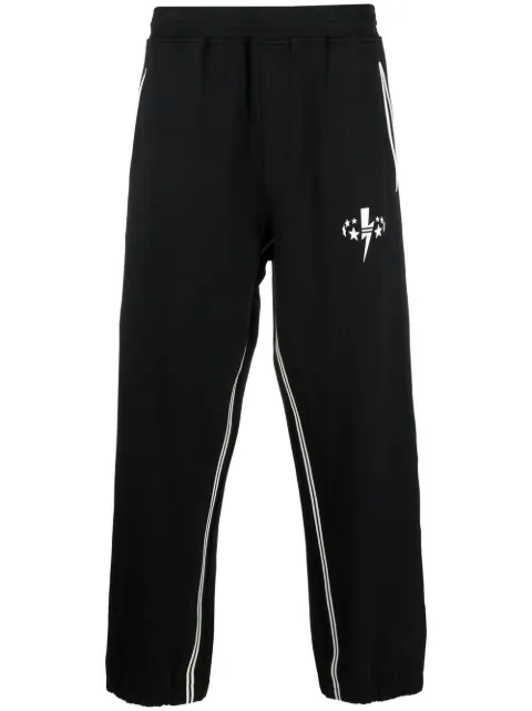 Neil Barrett x James Harden pantalon de jogging à logo imprimé
