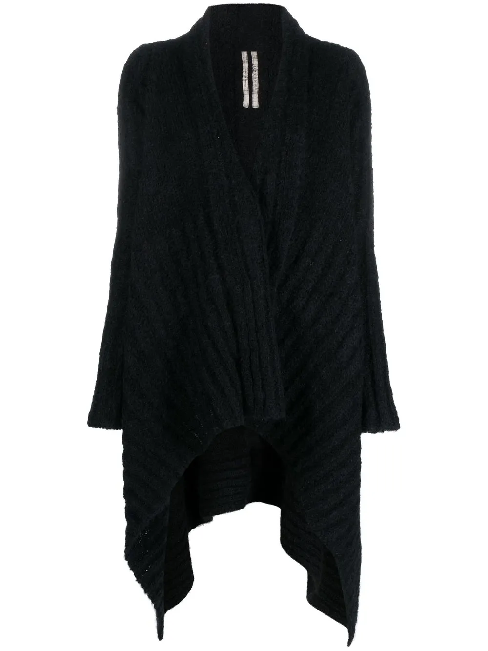 

Rick Owens chunky-knit open front cardigan - Black