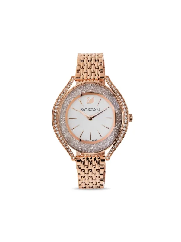Swarovski Crystalline Aura 40mm 腕時計 | ゴールドトーン