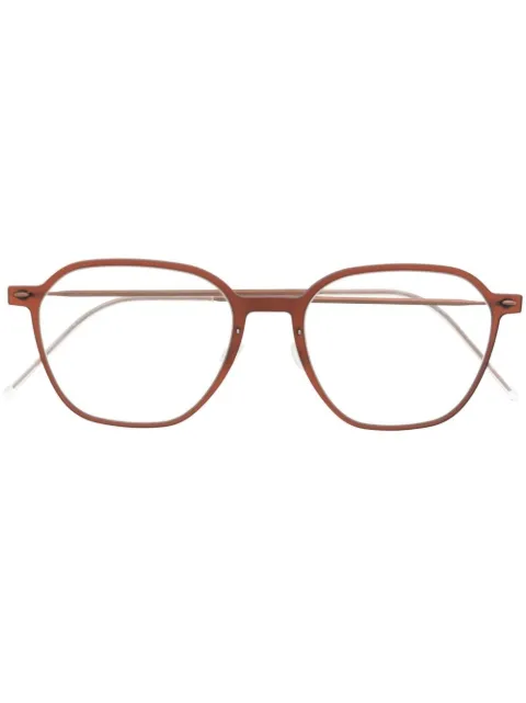 Lindberg round-frame glasses