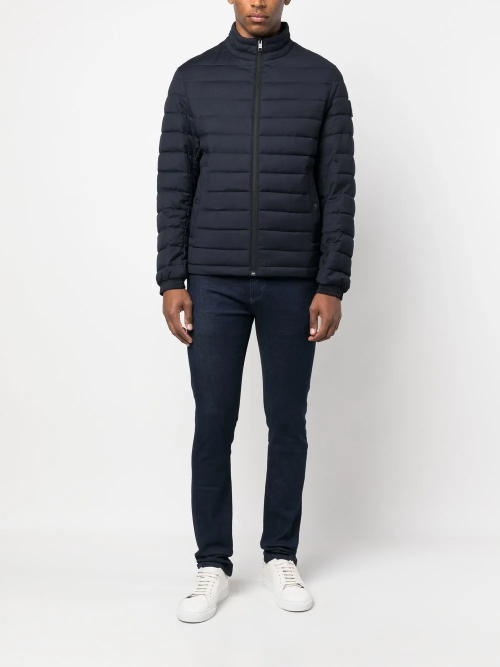 BOSS Jack met logopatch - Zwart