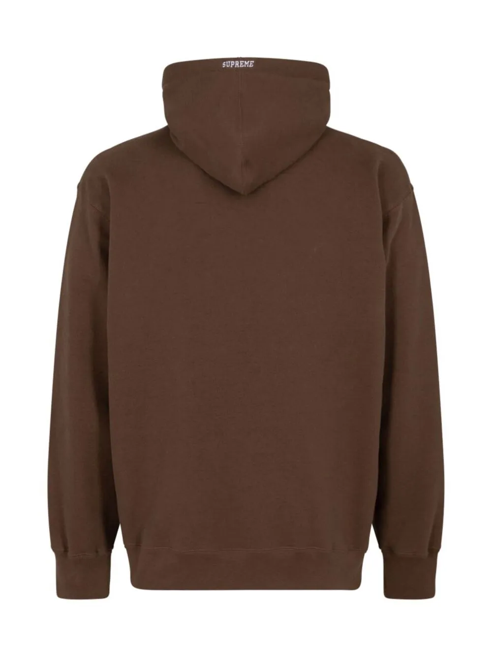 Supreme Hoodie met logo - Bruin