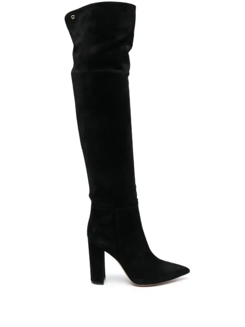 Gianvito Rossi botas altas con puntera en punta