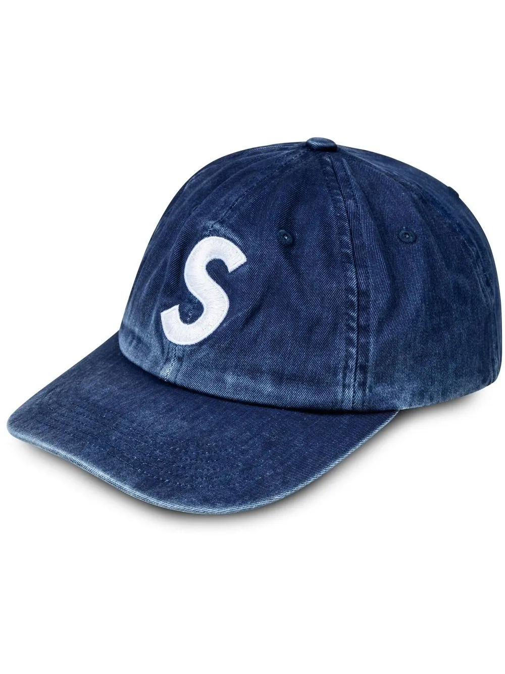 

Supreme S-logo 6-panel cap - Blue