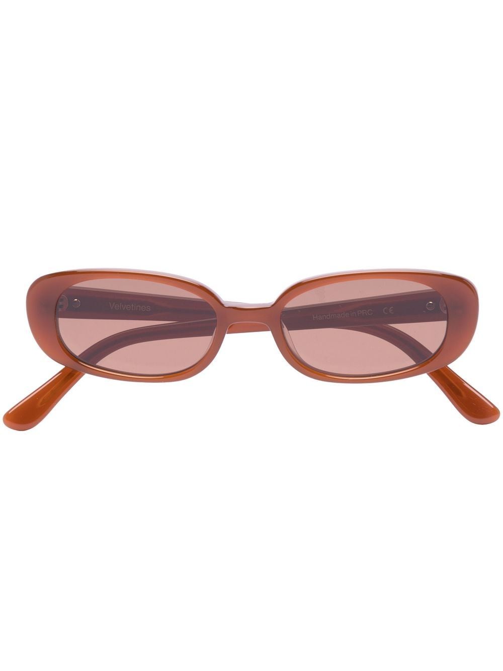 Velvet Canyon Brown Velvetines Rectangle-frame Sunglasses
