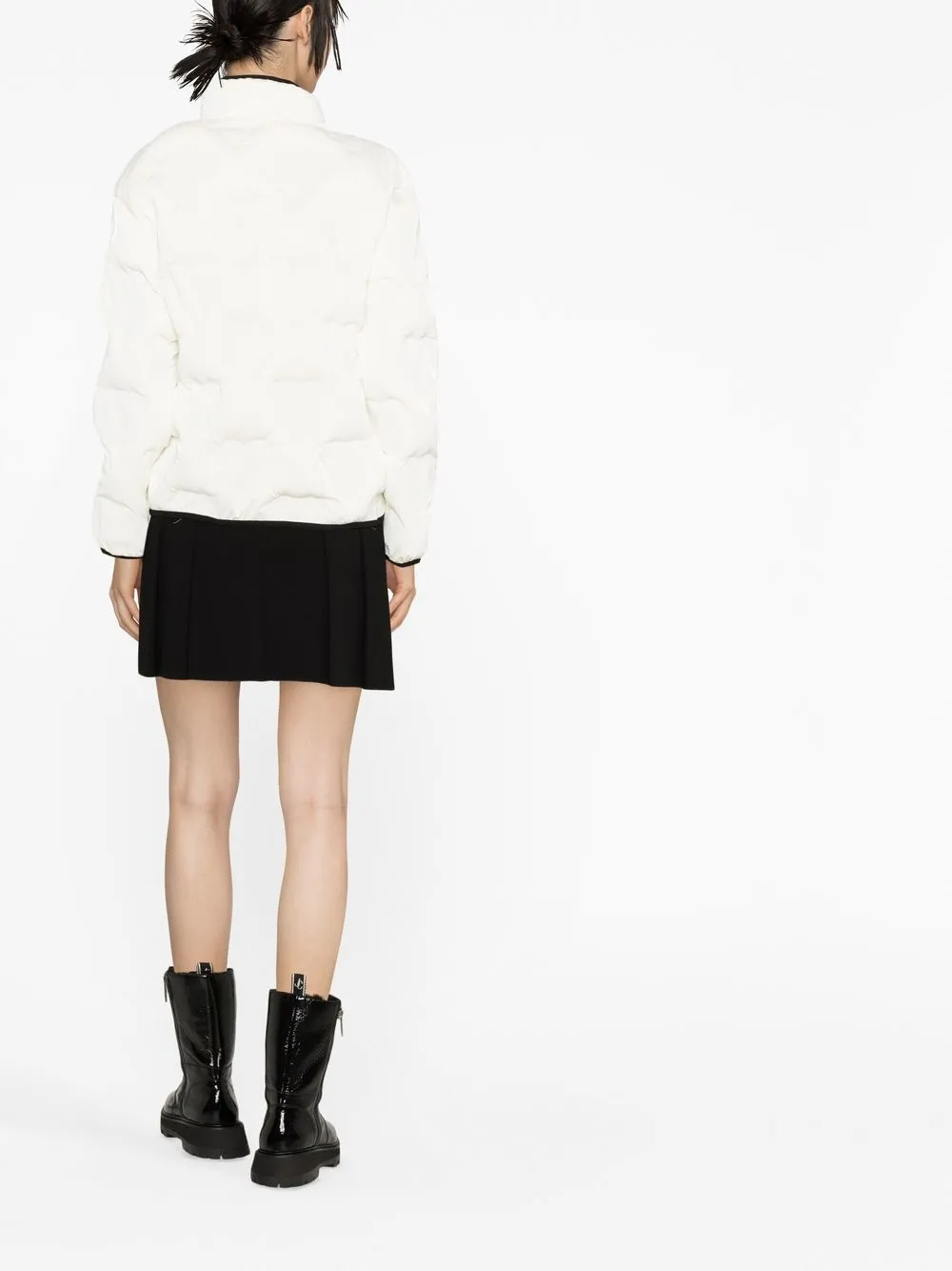 Love Moschino heartquilted Puffer Jacket Farfetch