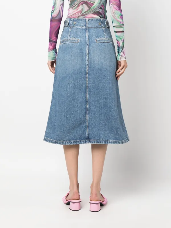 Lauren shop denim skirt