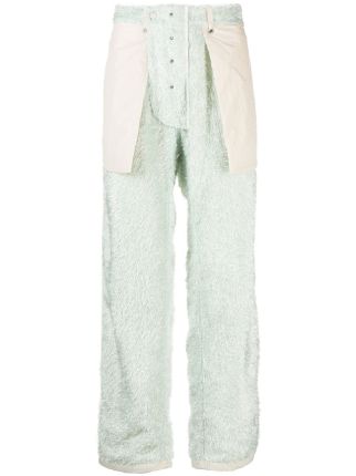 Craig Green Reversible fluffy-knit Trousers - Farfetch