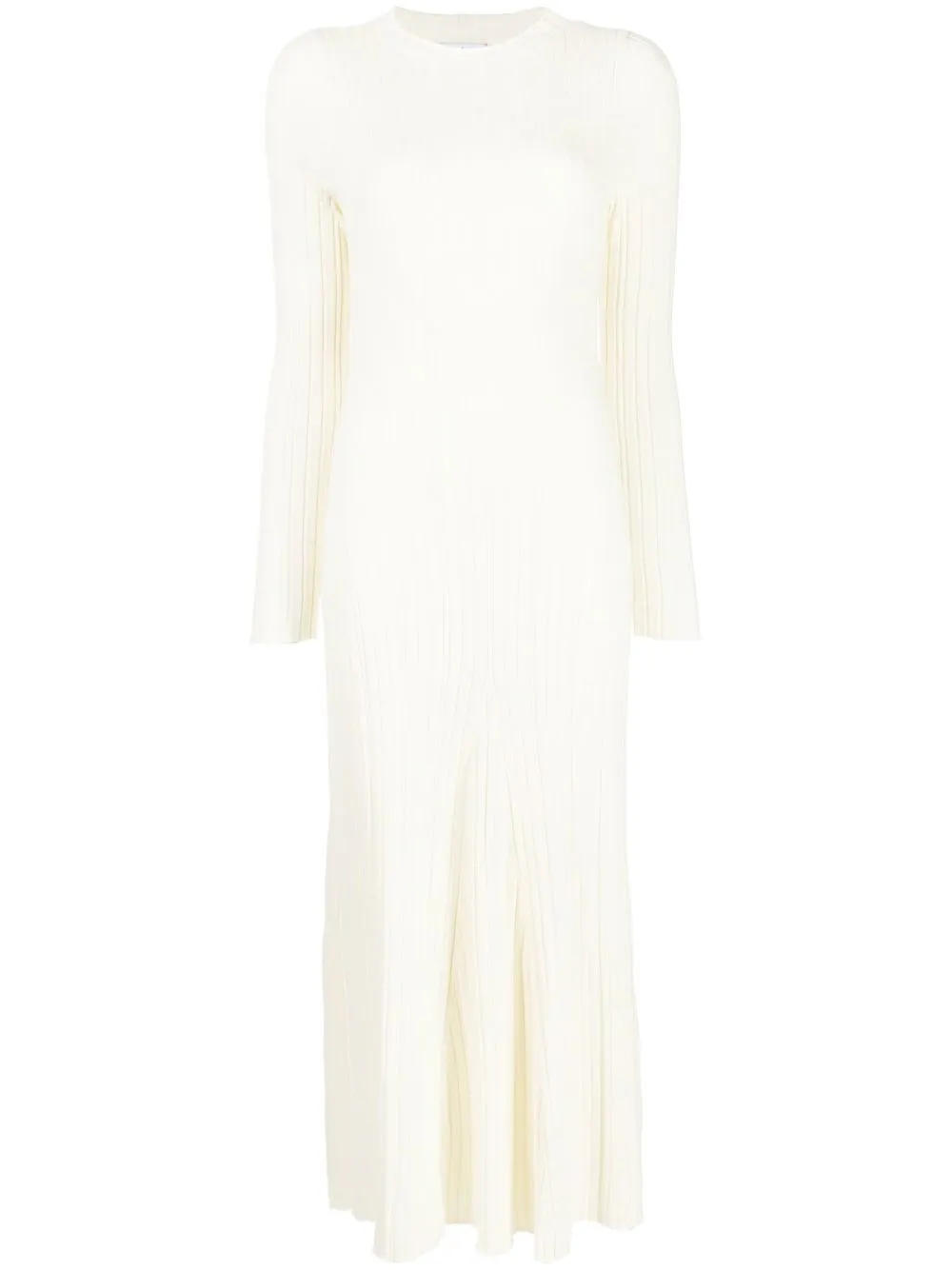 

Anna Quan ribbed cotton midi dress - White