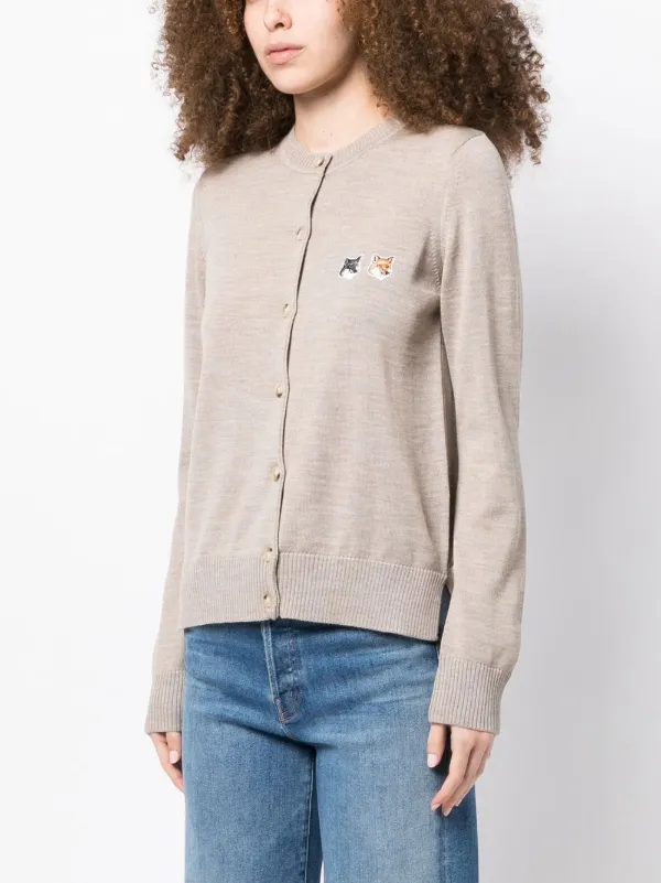Maison kitsune hotsell cardigan women