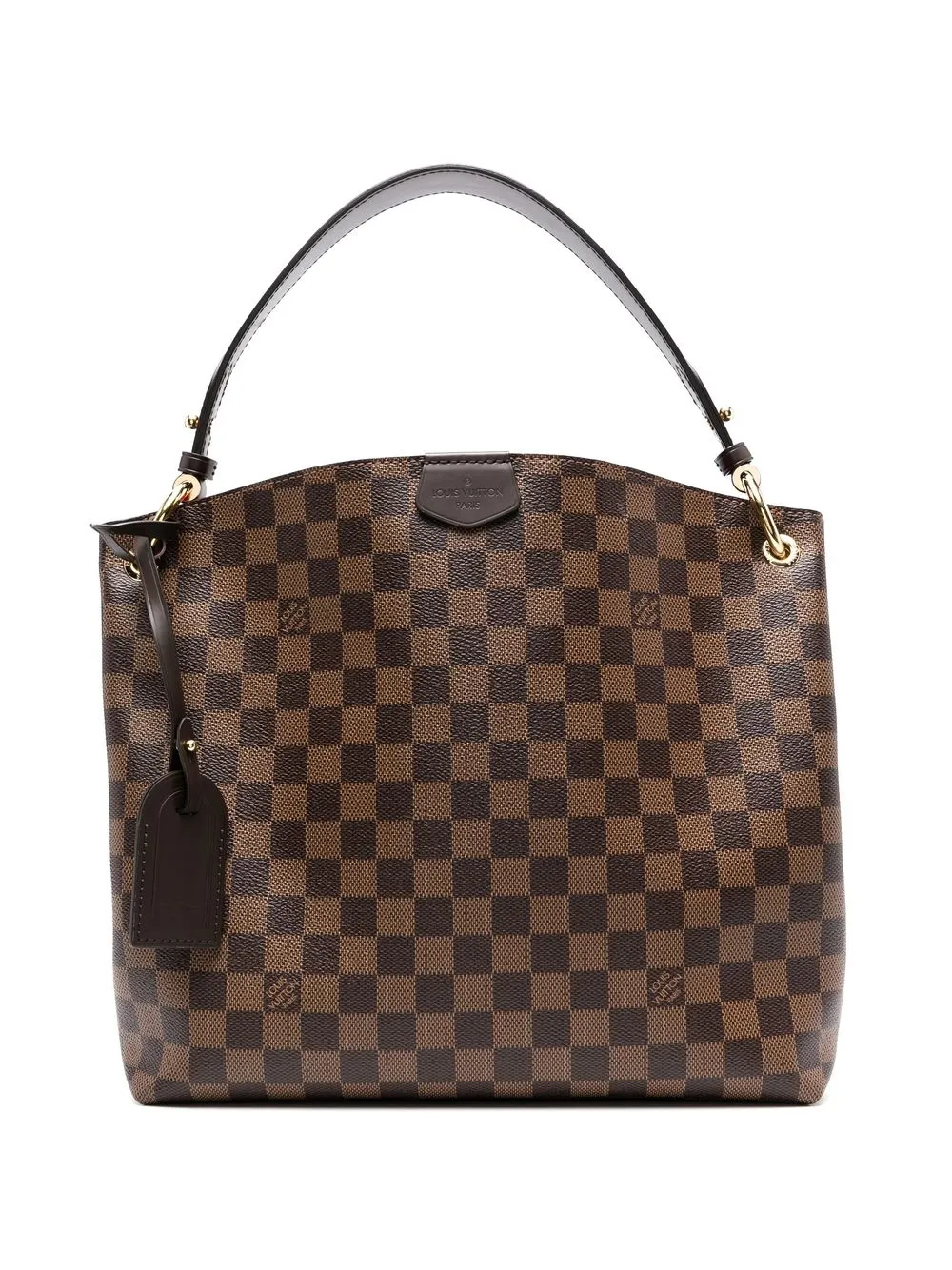 

Louis Vuitton pre-owned Damier Ebène Graceful PM handbag - Brown
