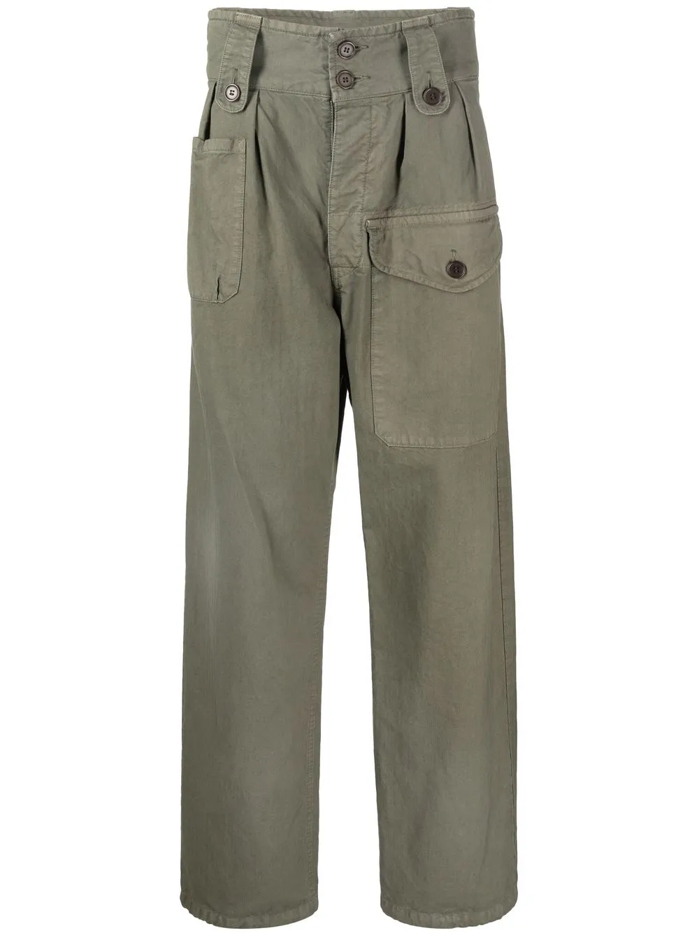 

visvim Coronel military trousers - Green