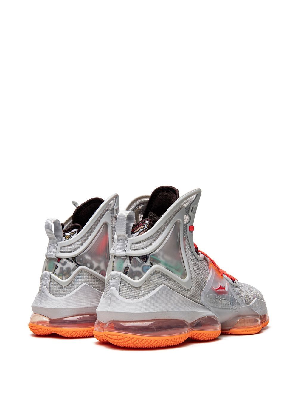 Shop Nike Lebron 19 "fast Food" Sneakers In Grey