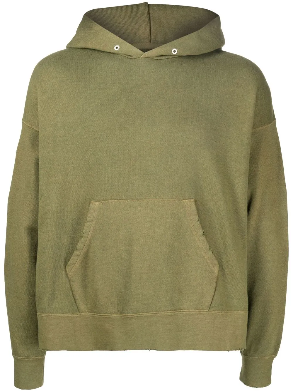 

visvim Amplus cotton hoodie - Green