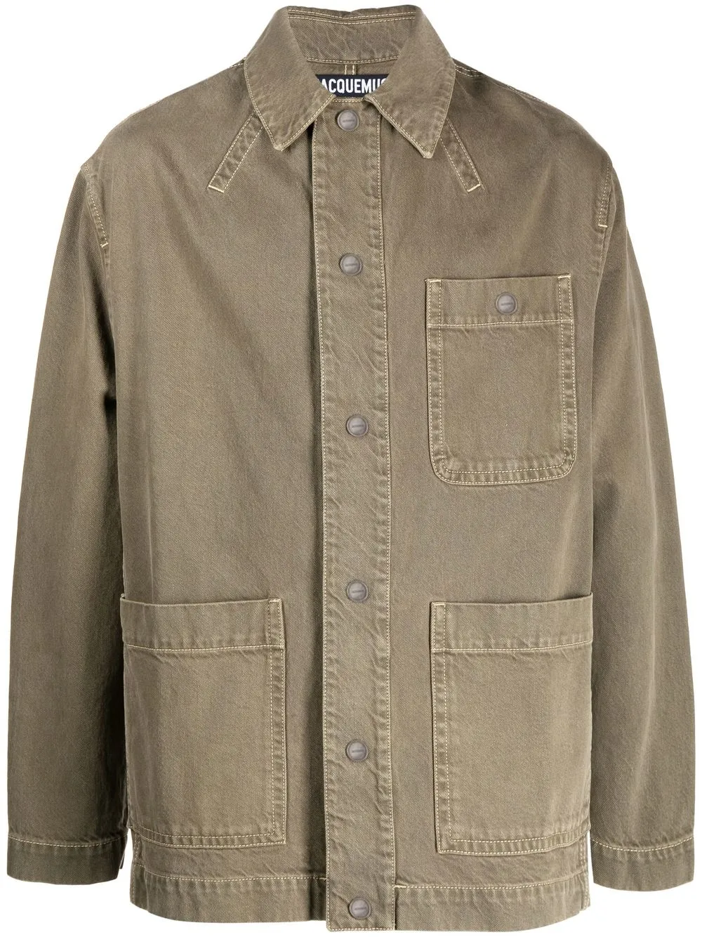 

Jacquemus organic-cotton denim jacket - Green