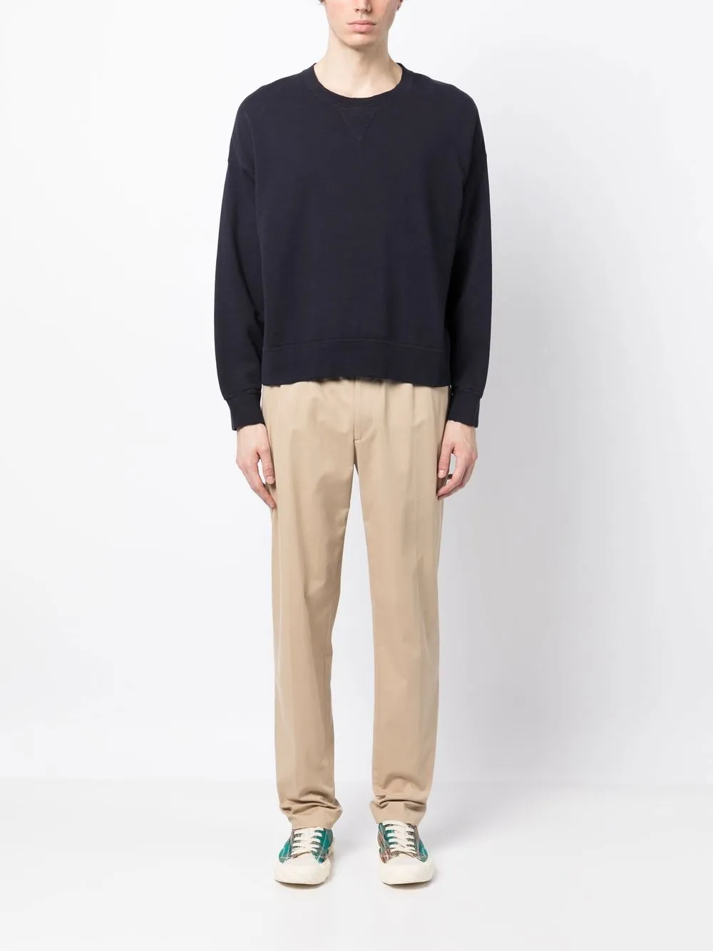 visvim Sweater met ronde hals - Blauw