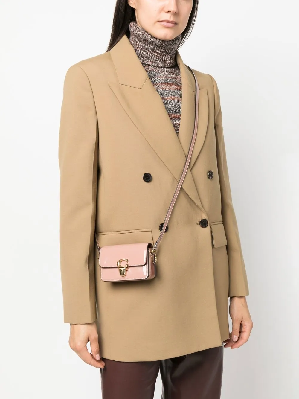 Coach Studio schoudertas - Roze