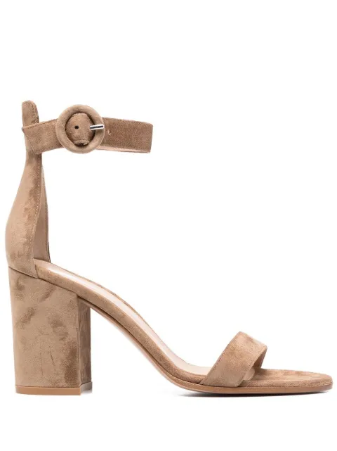 Gianvito Rossi Versilia 85mm suede sandals
