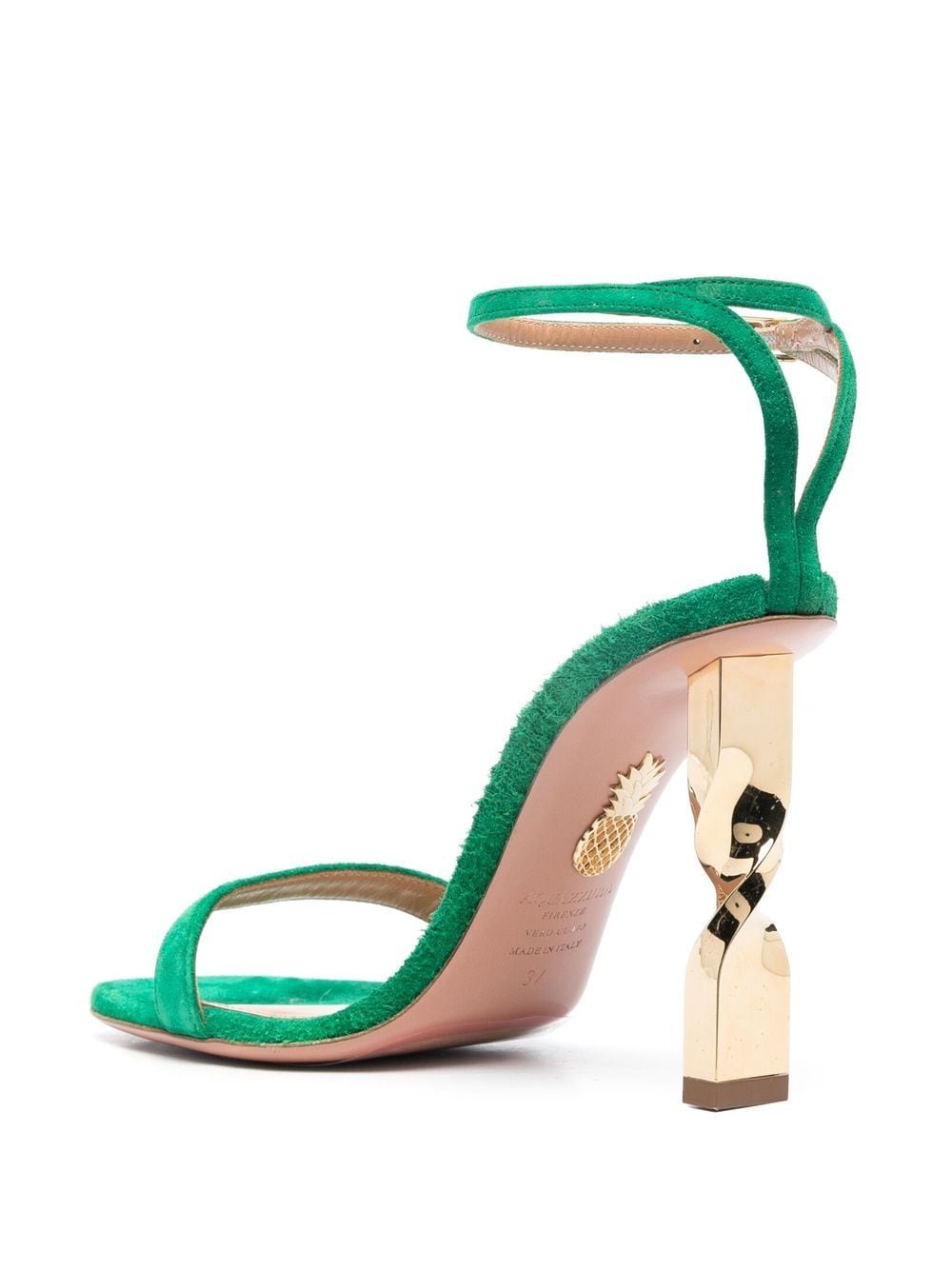 Aquazzura 105mm open-toe Sandals - Farfetch