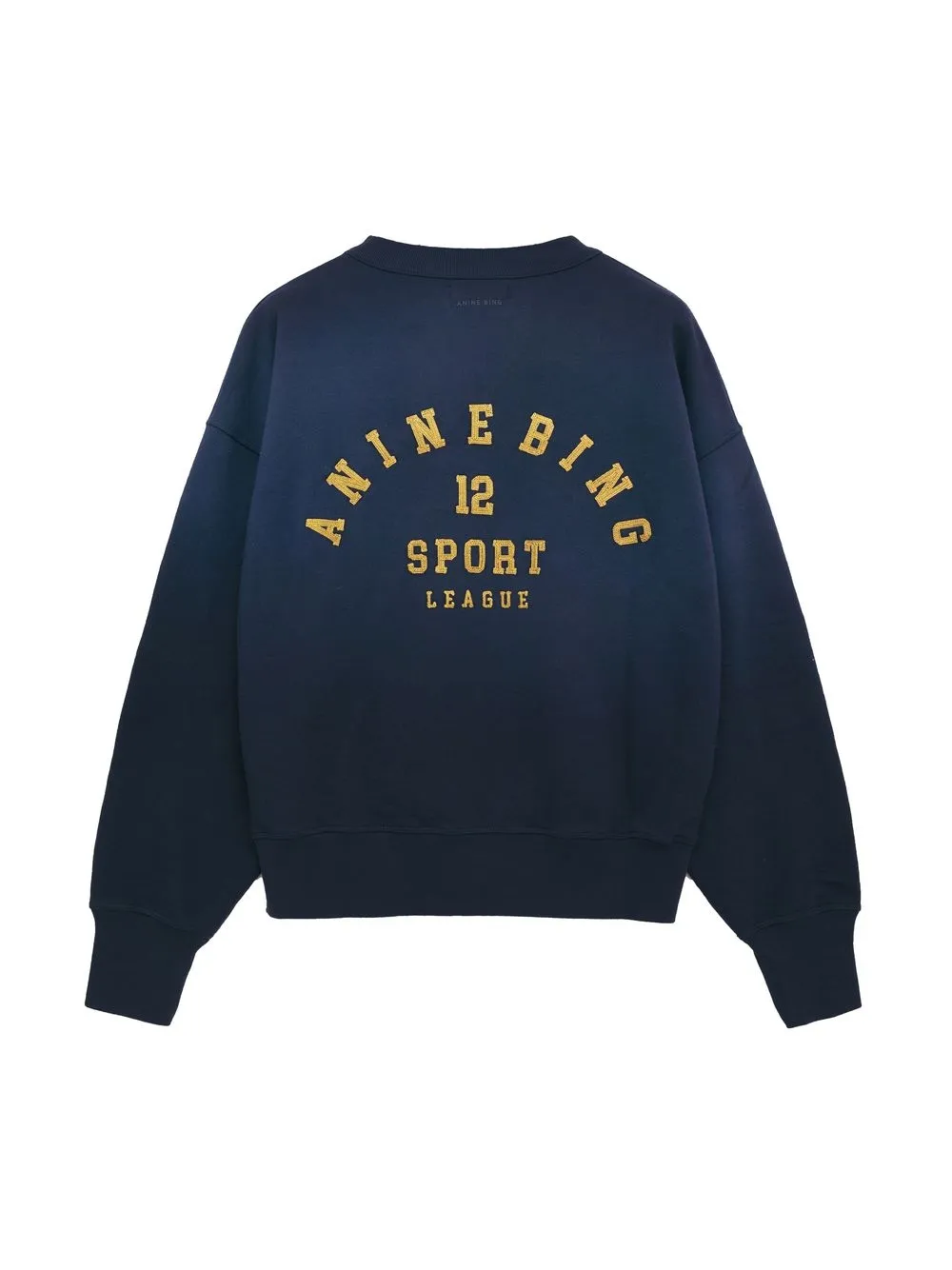 ANINE BING Rod League dropshoulder Sweatshirt Farfetch