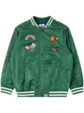 A BATHING APE® Baby Milo Racing Team bomber jacket - Green