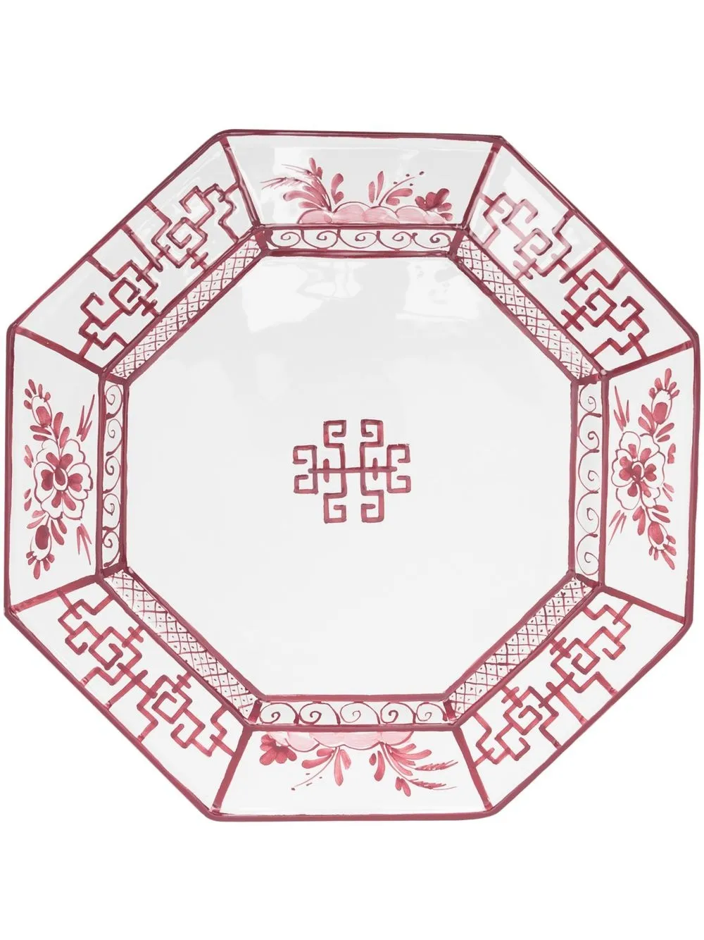 

GERGEI ERDEI Giardino geometric plate - White