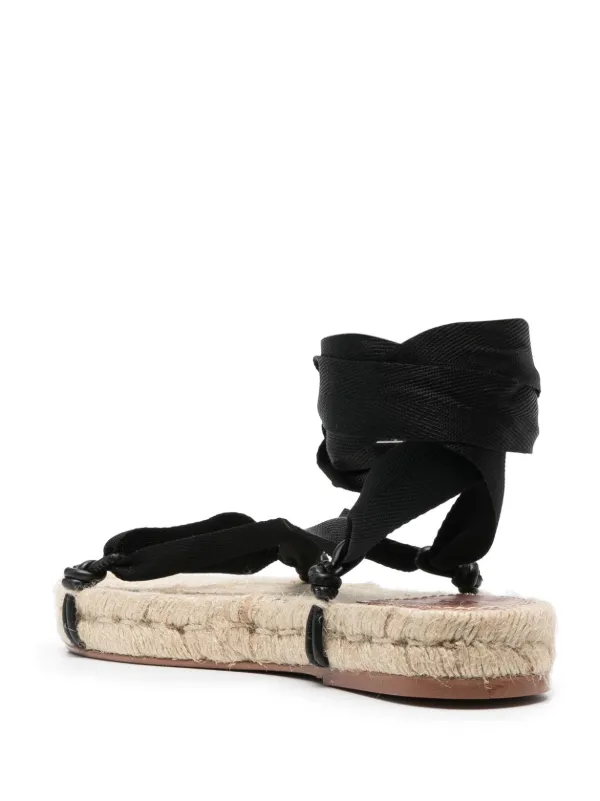 Lace up hotsell espadrilles sandals