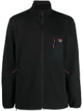NANGA chest logo-patch zipped jacket - Black
