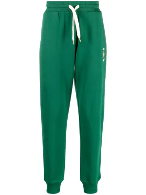 CASABLANCA Men's Velvet Monogram Jacquard Track Pants in 2023