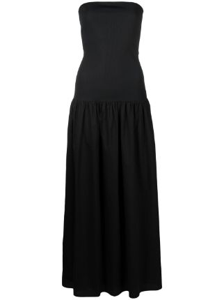 Anna Quan Strapless Midi Dress - Farfetch