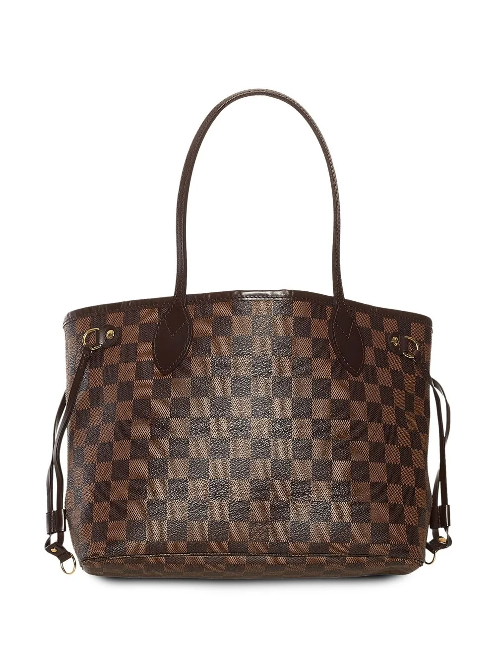 

Louis Vuitton 2008 pre-owned Damier Ebène Neverfull PM tote - Brown