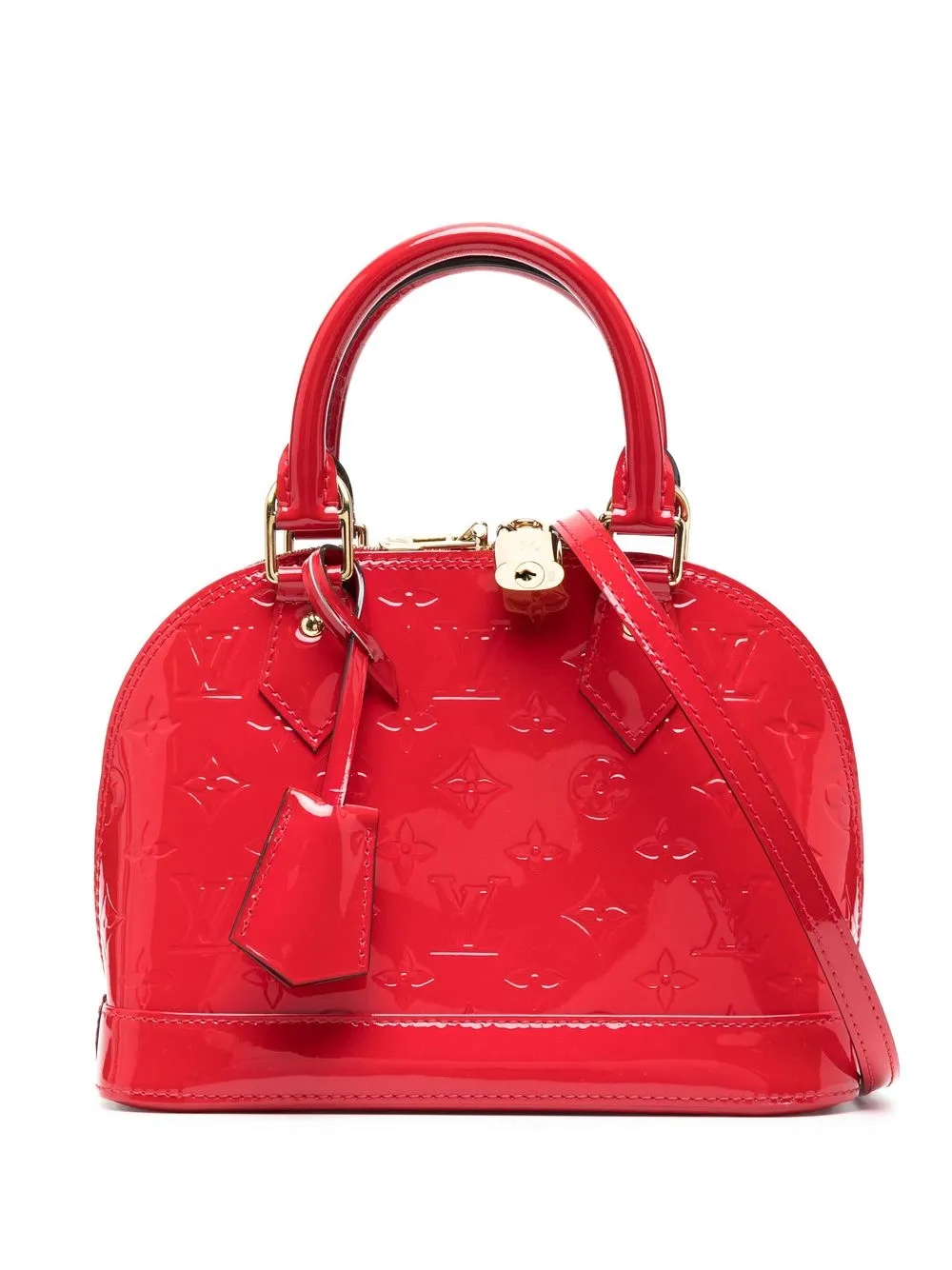 

Louis Vuitton pre-owned Alma BB 2way bag - Red