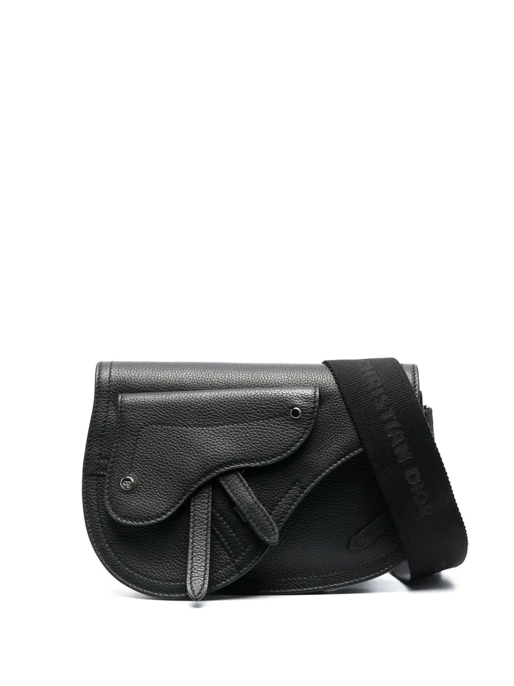 

Christian Dior pre-owned Saddle crossbody bag - Black