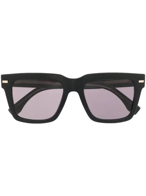 BOSS tinted square-frame sunglasses