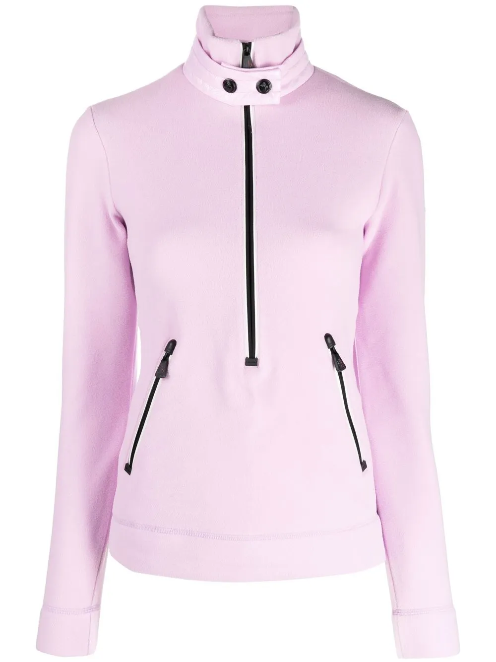 

Moncler Grenoble top con paneles y medio cierre - 521 PINK