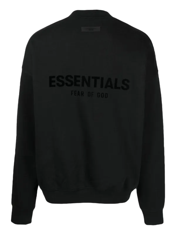 essentials logo sweater
