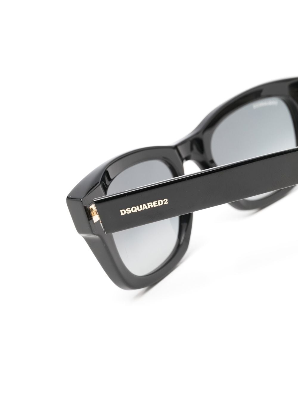 Shop Dsquared2 Gradient Square-frame Sunglasses In Black