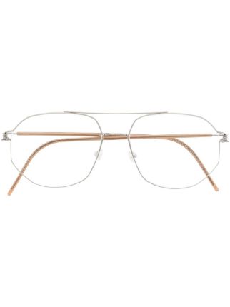 Lindberg pilot-frame Glasses - Farfetch