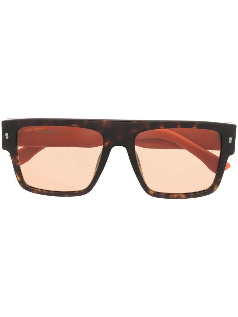 

Dsquared2 Eyewear tinted square-frame sunglasses - Brown