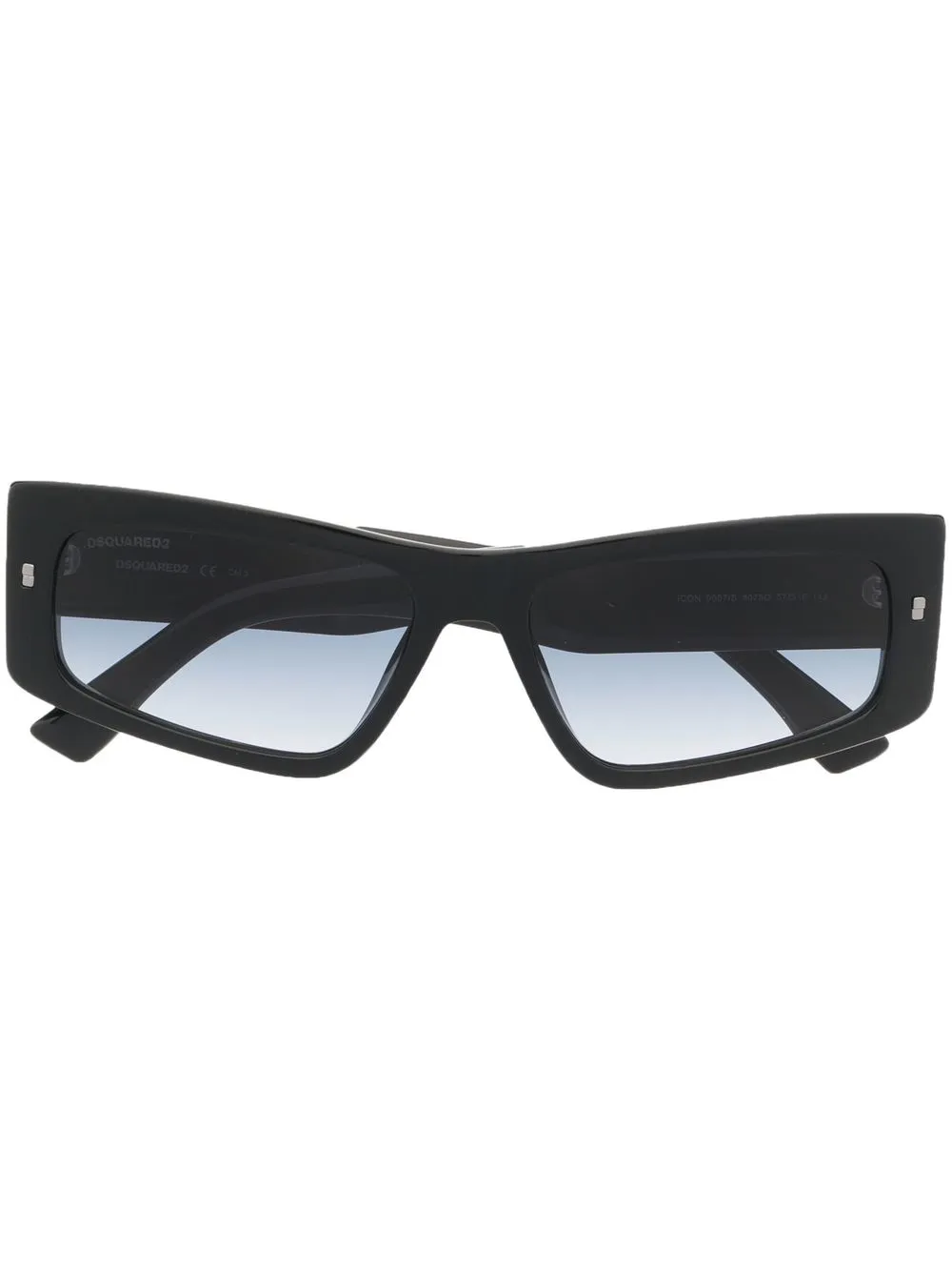 

Dsquared2 Eyewear gradient rectangle-frame sunglasses - Black