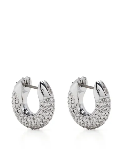 Swarovski Dextera crystal-embellished hoop earrings