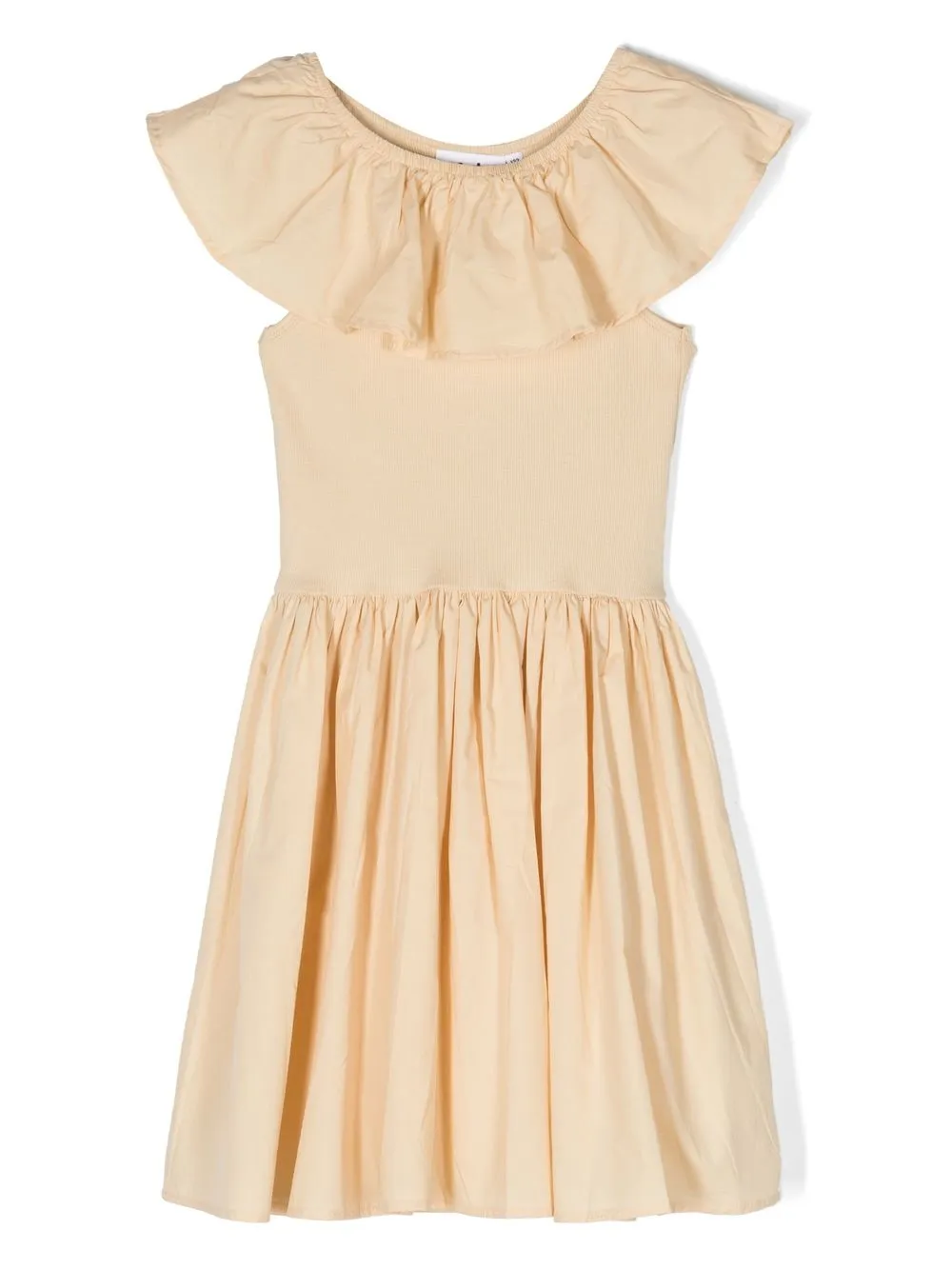 

Molo frill-collar smock dress - Neutrals