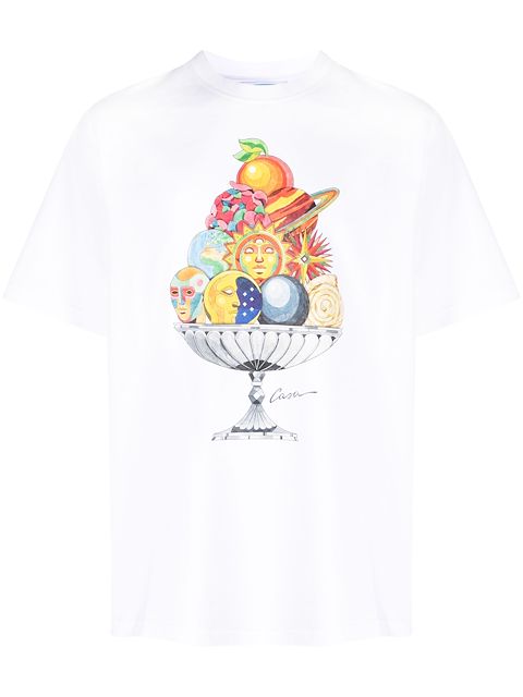 Casablanca Celestial Pyramid organic cotton T-shirt