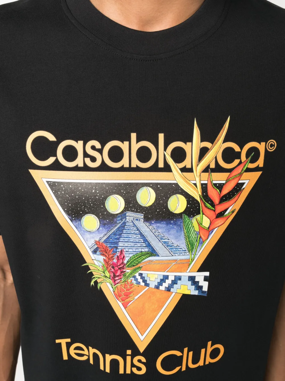 Casablanca Casablanca Tennis Club Tshirt Farfetch