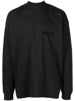 STONE  コンパスパッチ ロングTシャツ　長袖 Stone Island コンパスパッチ ロングTシャツ | ブラック | FARFETCH JP