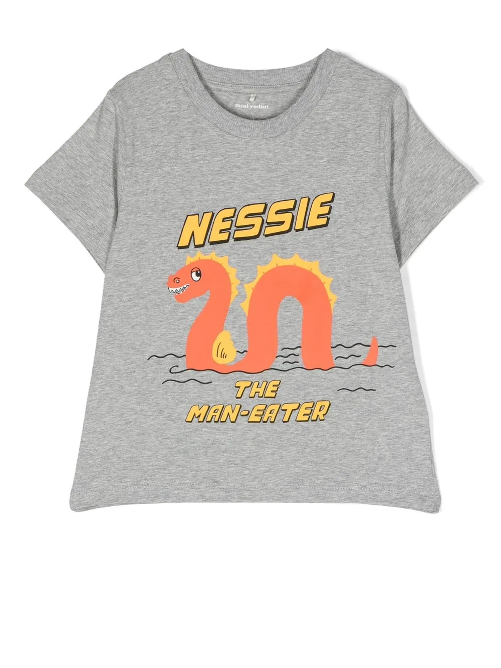 

Mini Rodini playera Nessie - Gris