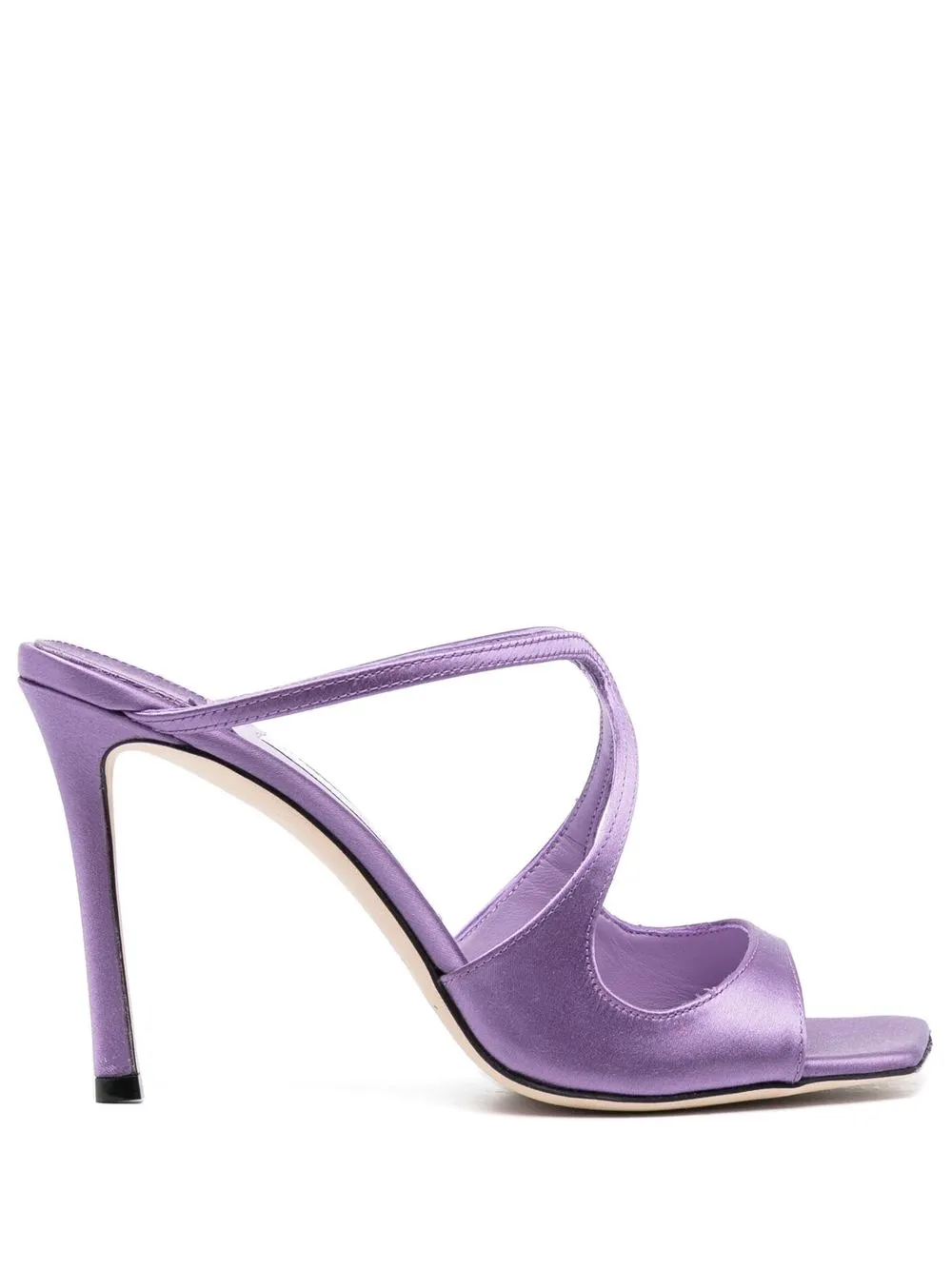 

Jimmy Choo Anise 95mm square sandals - Purple