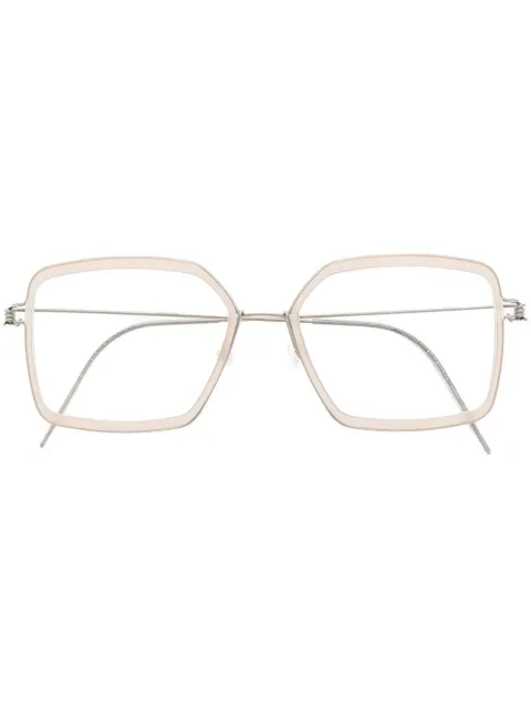 Lindberg Bril met vierkant montuur