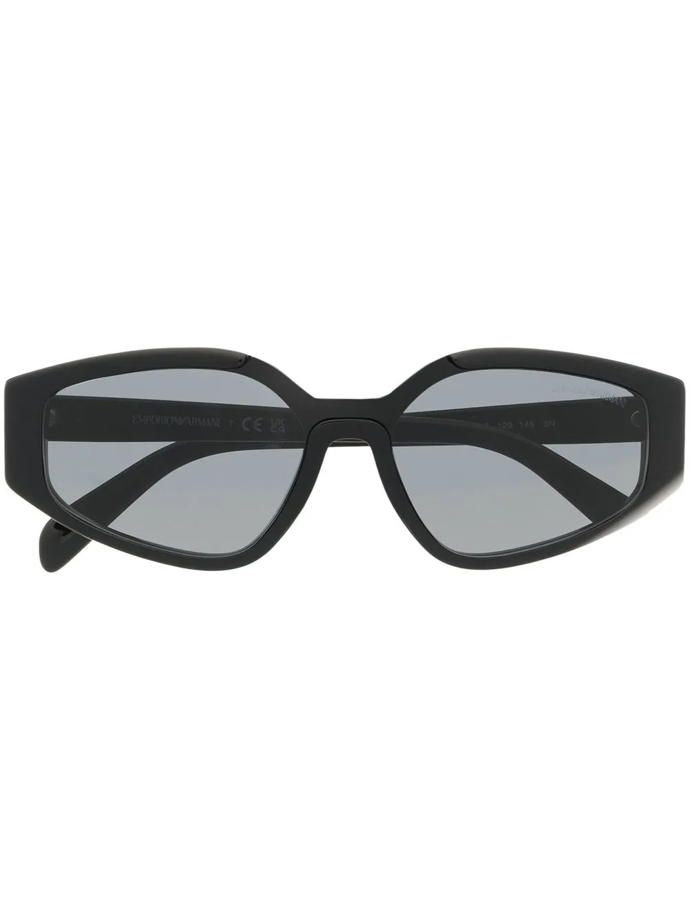 

Emporio Armani oval-frame sunglasses - Black