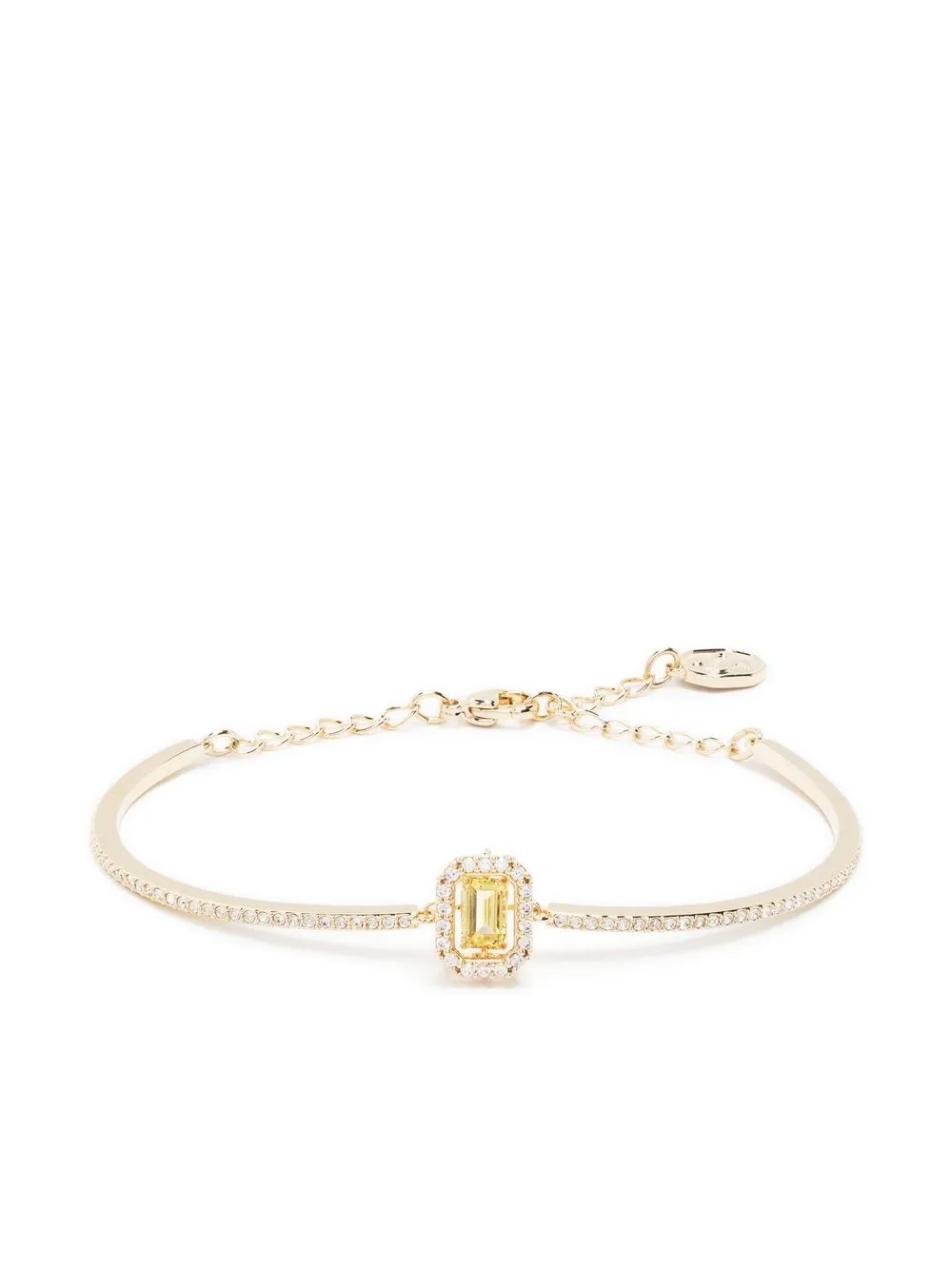 

Swarovski Millenia crystal-embellished bangle - Gold